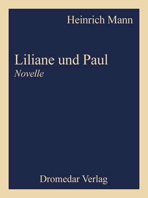 cover image of Liliane und Paul